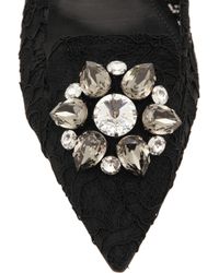 dolce and gabbana lace flats