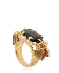 Les Nereides | Green Feuilles D'automne Ring | Lyst