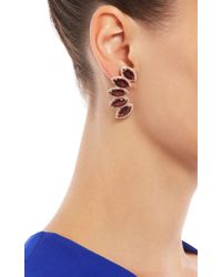 Dana Rebecca | Pink Lindsay Allison Rhodolite Garnet Earrings | Lyst