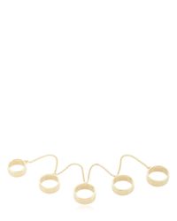 Eddie Borgo | Metallic The Five Finger Ring | Lyst