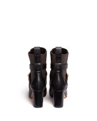 elastic back long boots