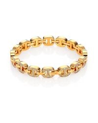 Michael Kors | Metallic Heritage Maritime Chain Tennis Bracelet | Lyst