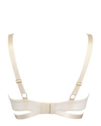 Bordelle | White Techno Mesh Open Bra | Lyst
