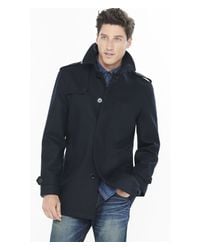 express mens wool coat