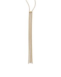 Zoe Chicco | Metallic 14k Yellow Gold Short Fringe Necklace | Lyst