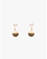 Need Supply Co. | Metallic Pearl Balance Earring | Lyst