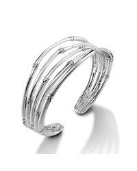 John Hardy | Metallic Bamboo Cuff | Lyst