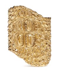 Givenchy | Metallic Crocodile Effect Cuff | Lyst