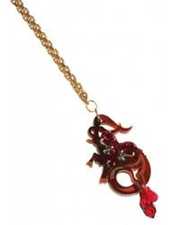 Matthew Williamson | Brown Capricorn Pendant Necklace | Lyst