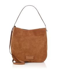 Marc By Marc Jacobs | Brown Ligero Sport Suede Hobo Bag | Lyst