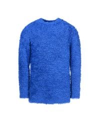 Moschino | Blue Soft Sweater for Men | Lyst