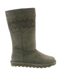 olive green bearpaw boots