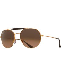 Ray-Ban Brown Rb3540 Polarized Sunglasses for men