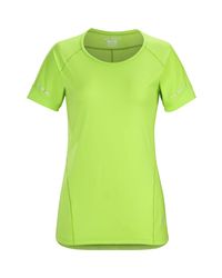 Arc'teryx Green Motus Short-sleeve Crew