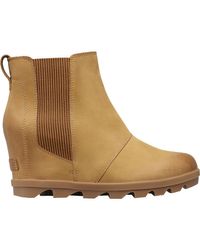 sorel wedge boots chelsea boot