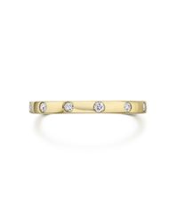 Monica Vinader | Metallic Skinny Crown Ring | Lyst