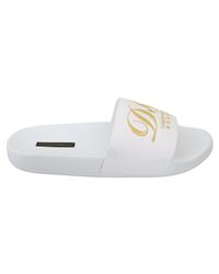 Dolce \u0026 Gabbana Slippers for Women - Up to 77% off at Lyst.com