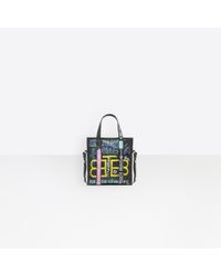 balenciaga graffiti shopper