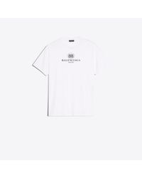 balenciaga white t shirt