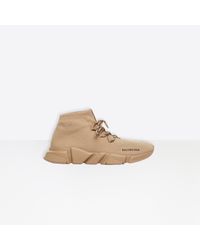 Balenciaga Speed Lace-up Sneaker in Beige (Natural) for Men | Lyst