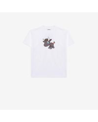 T-shirt Little OX Medium Vestibilità MediaBalenciaga in Cotone di colore  Bianco | Lyst