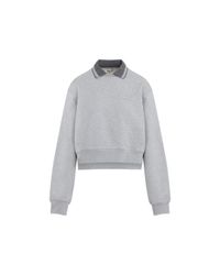 Miu Miu Gray Sweatshirt