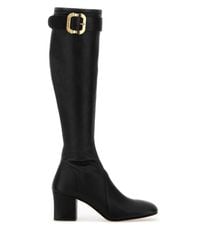 Miu Miu Black Leather Boots