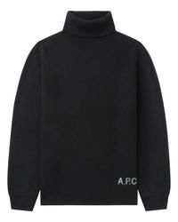 A.P.C. Black Sweaters for men