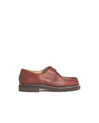 Paraboot Brown 'Michael' Leather Scarpa for men