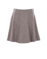 Brunello Cucinelli Gray Skirts