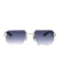 Maybach Blue Sunglasses