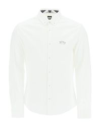 boss white shirt