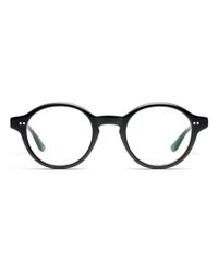 PETER AND MAY Black Eyeglasses