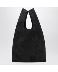Magliano X D2 Black Canvas Tote With Patches for men