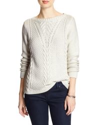 cable knit sweater banana republic