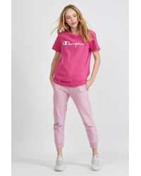 hot pink champion shirt