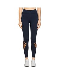 Heroine Sport Blue Flex Stretch-jersey Leggings