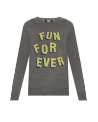 Markus Lupfer | Gray Fun Forever Natalie Knitwear | Lyst