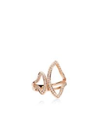 Dana Rebecca | Metallic Taylor Beth Ring in 14k Rose Gold | Lyst