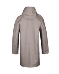 Stutterheim Cotton Goteborg Mole Raincoat in Brown for Men - Lyst