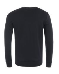 navy armani sweatshirt