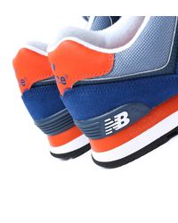 New Balance 574 Royal Blue \u0026 Orange 