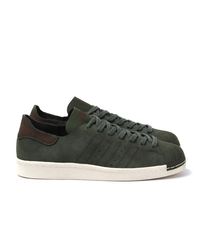 superstar 80s olive suede
