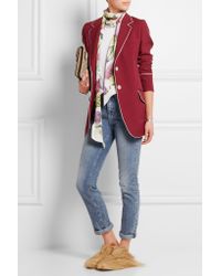 gucci horsebit loafers goat hair slippers