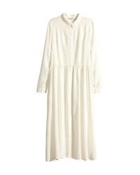 long white dress h&m