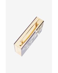 BCBGMAXAZRIA Blue Quincy Star Clutch