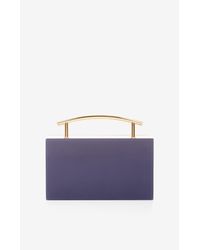 BCBGMAXAZRIA Blue Quincy Star Clutch
