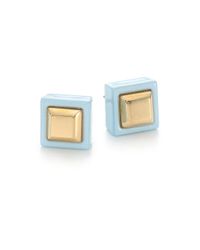 Marc By Marc Jacobs | Metallic Kandi Gems Square Stud Earrings | Lyst