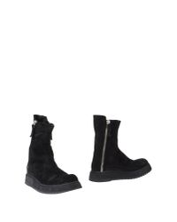 Cinzia Araia Black Ankle Boots