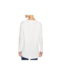 Splendid | White Long Sleeve Blouse | Lyst